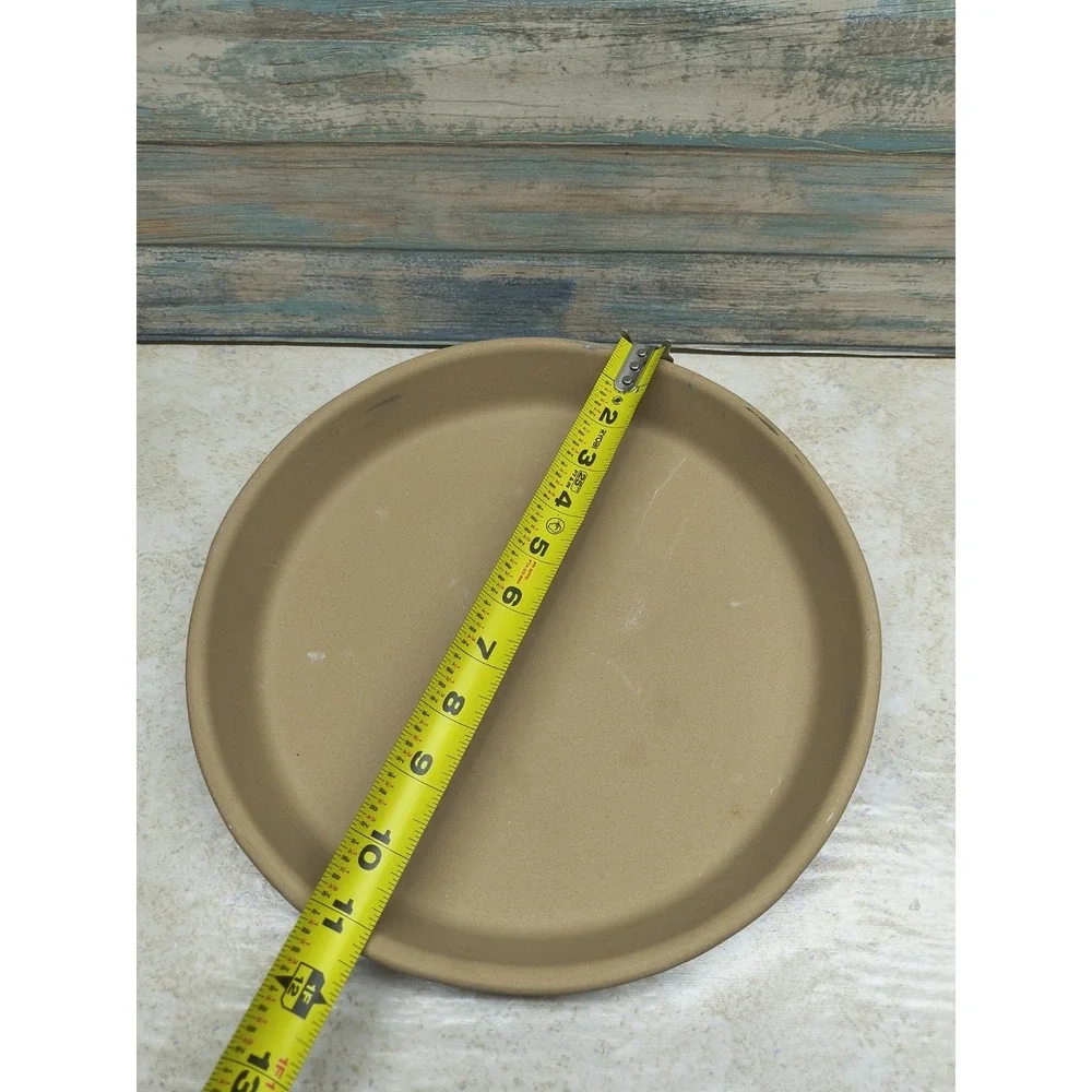 Pampered‎ Chef Family Heritage Stoneware Round Deep Dish Pizza Stone Baking Pan